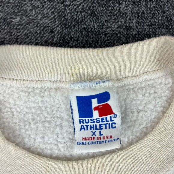 Vtg Russell Athletic 1989 Alabama Crimson Tide Crewneck Sweatshirt Elephant XL - Picture 4 of 15